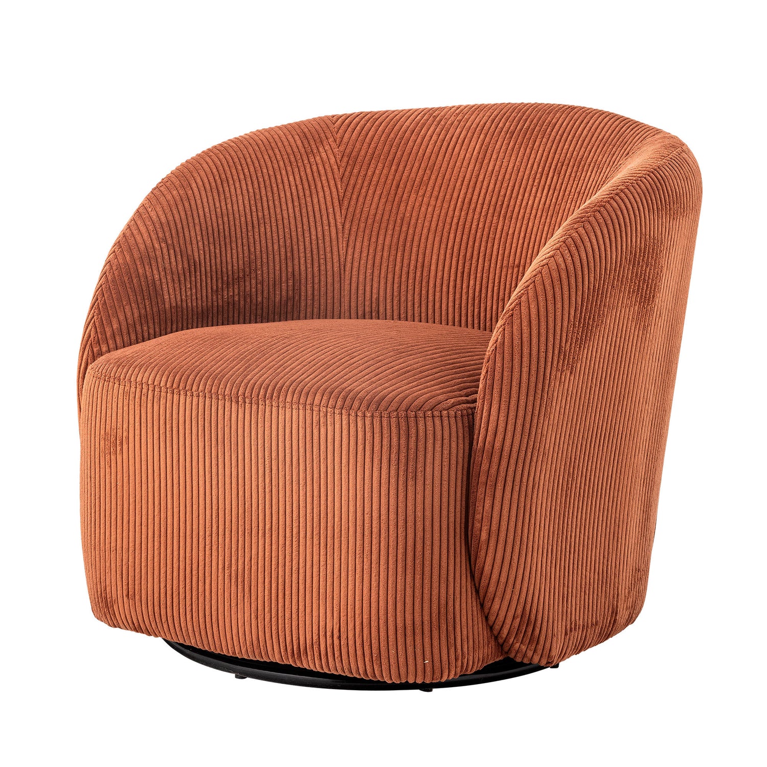 Bloomingville Pradi Lounge Chair, laranja, poliéster