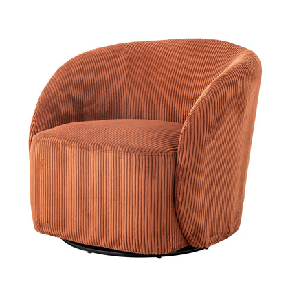 Bloomingville Pradi Lounge Chair, laranja, poliéster