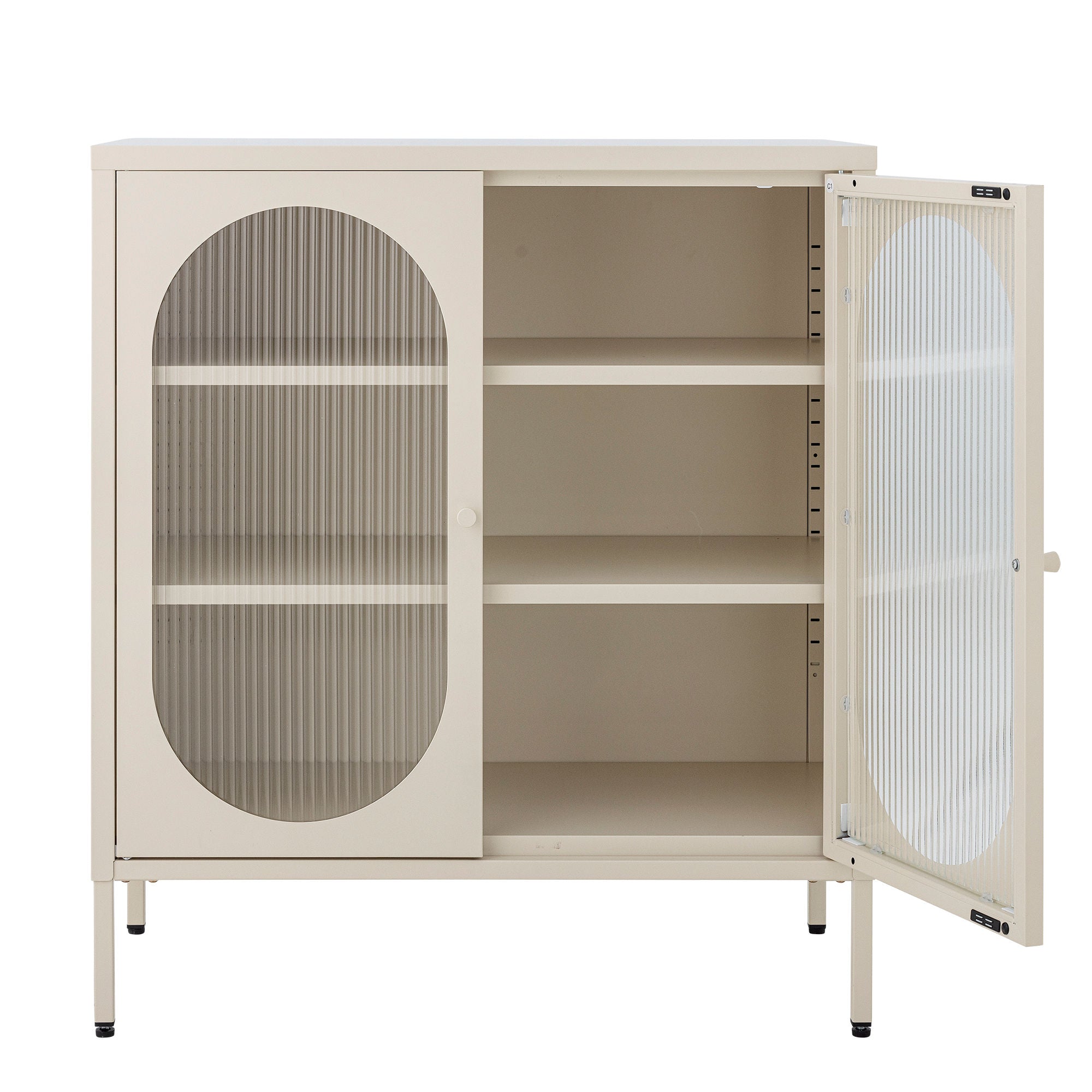 Gabinete de salvo de Bloomingville, natureza, metal