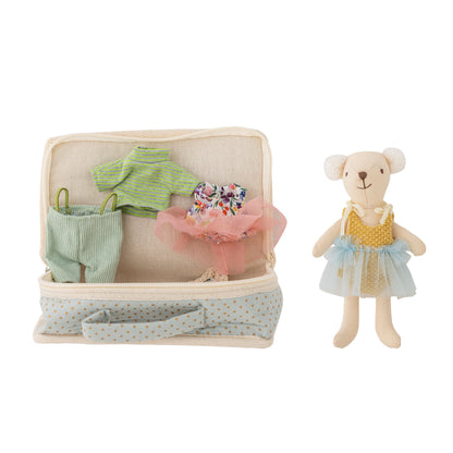 Bloomingville Mini Lara Doll, marrom, poliéster
