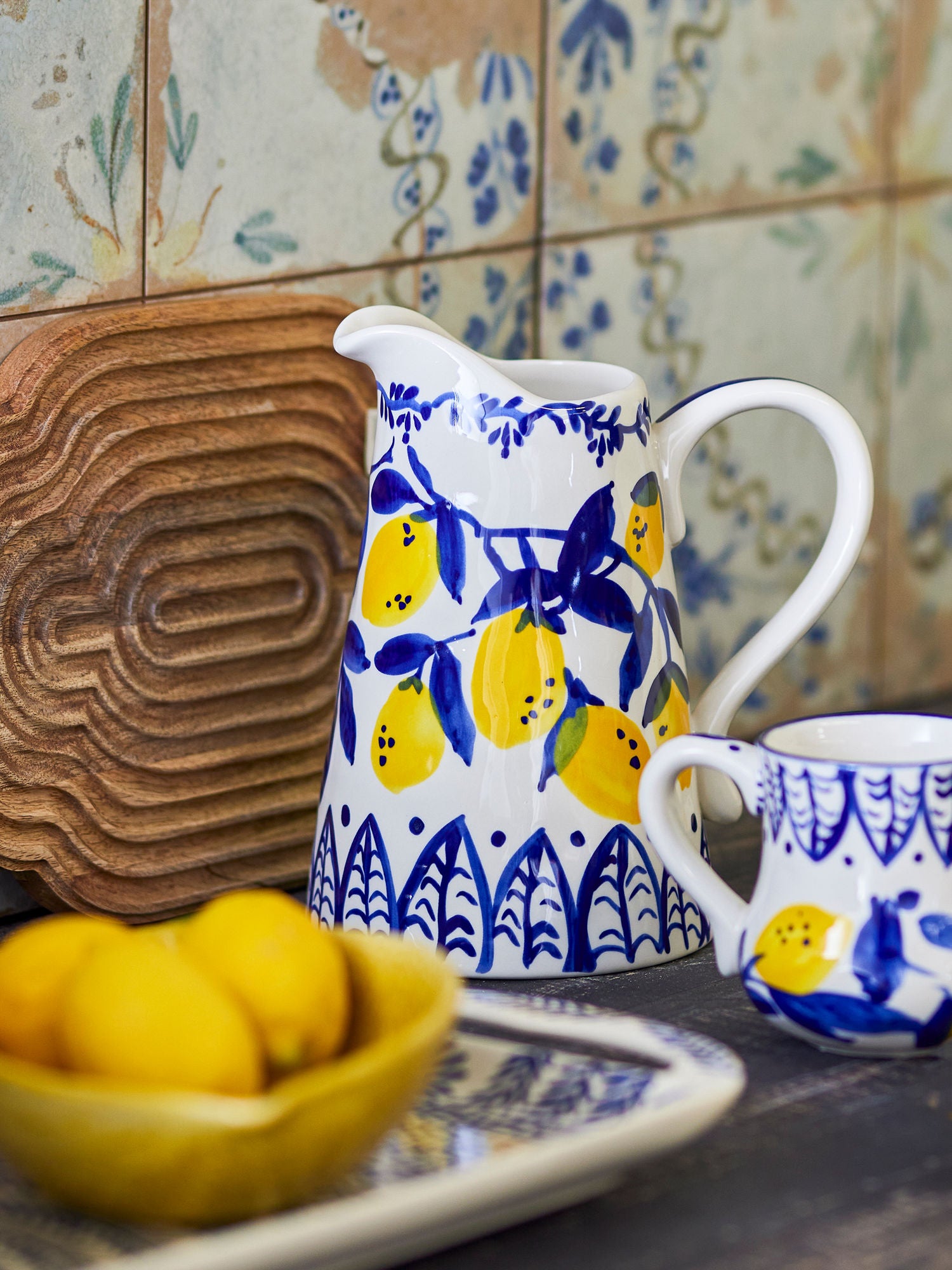 Coleção criativa Maxima cander, azul, grés