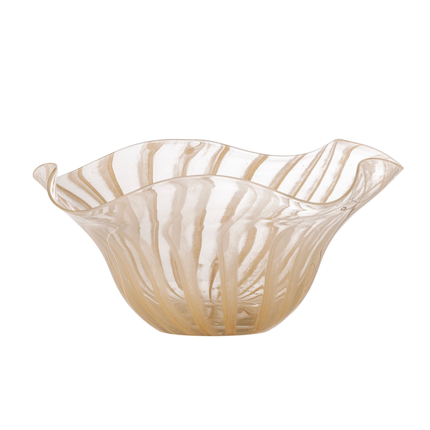 Bloomingville Imri Bowl, rosa, vidro