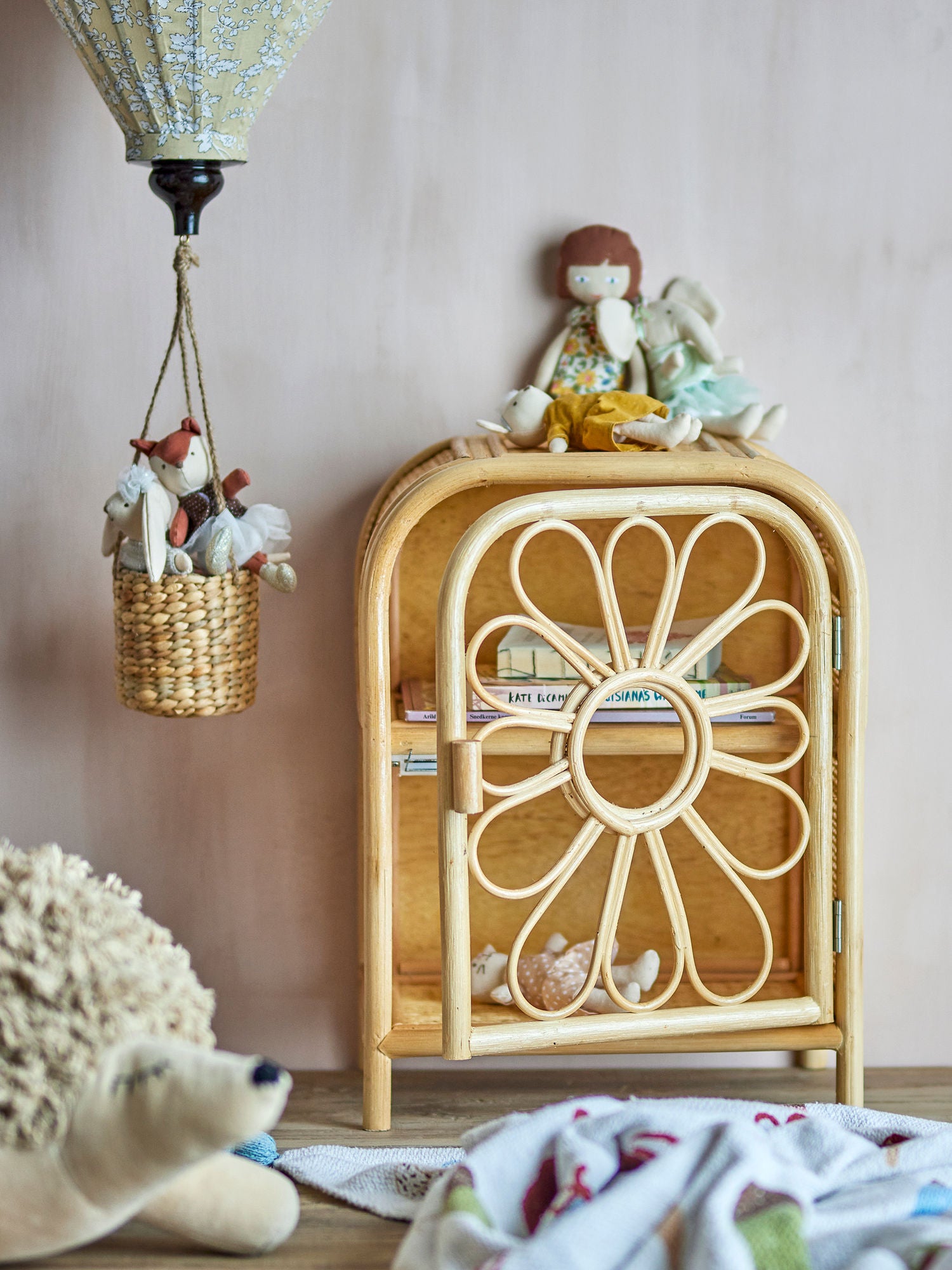 Bloomingville Mini Anuke Gabinete, Natureza, Rattan