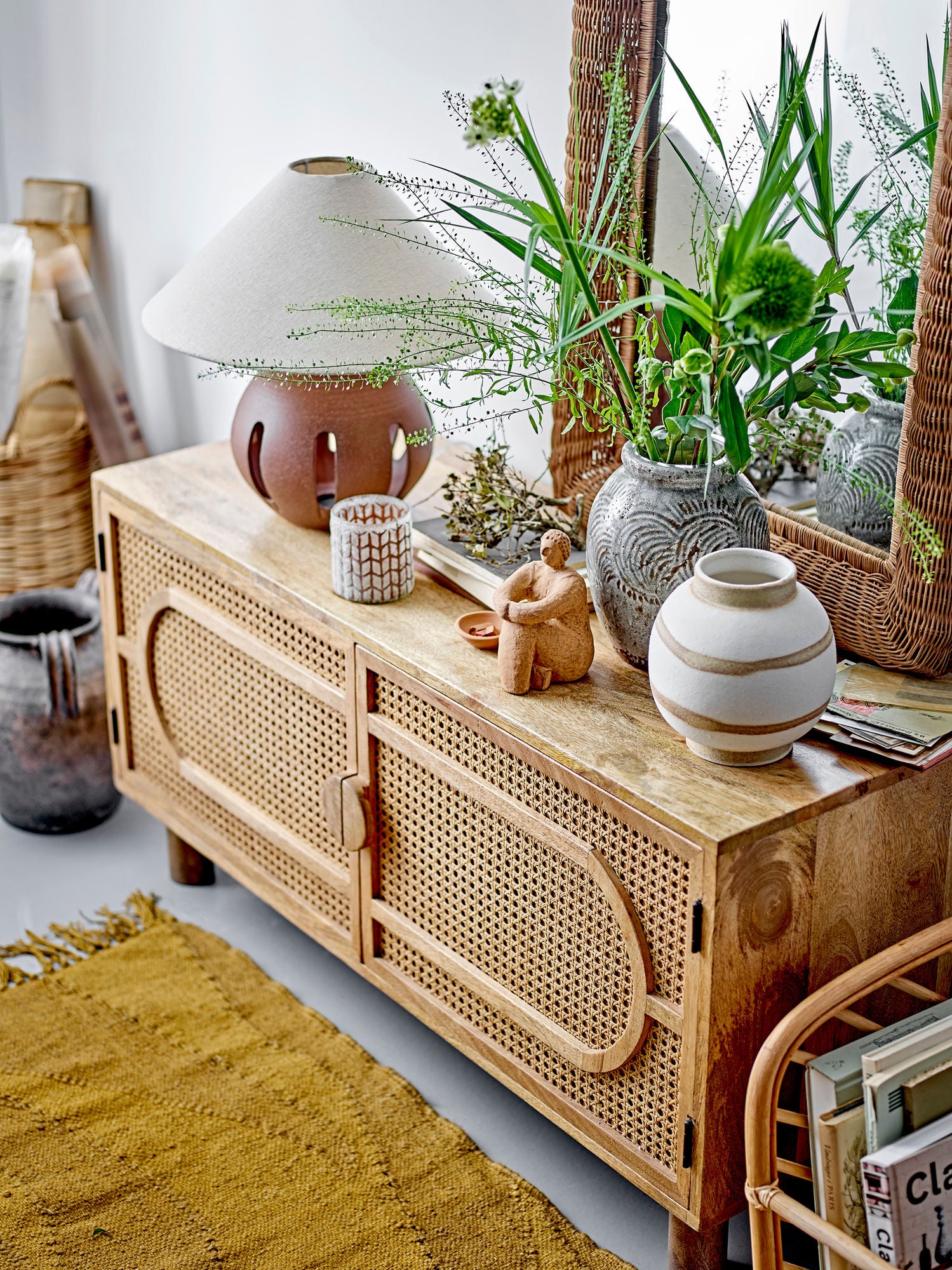 Gabinete de Bloomingville Pablo, Nature, FSC® 100%, manga