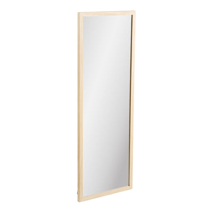 Espelho de parede de Scottsdale - espelho de parede, moldura de madeira, natureza 45x110 cm
