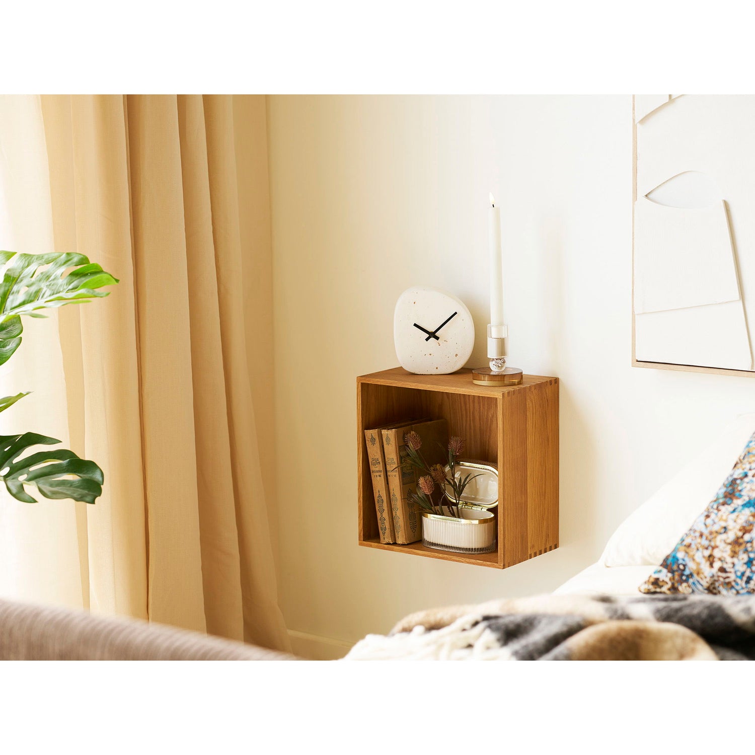 Prateleira de parede Townsville - Prateleira de parede, carvalho 18x30x30 cm