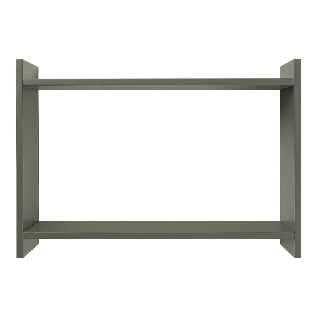 Prateleira de parede de Bamberg - prateleira de parede, verde 50x14.5x35 cm