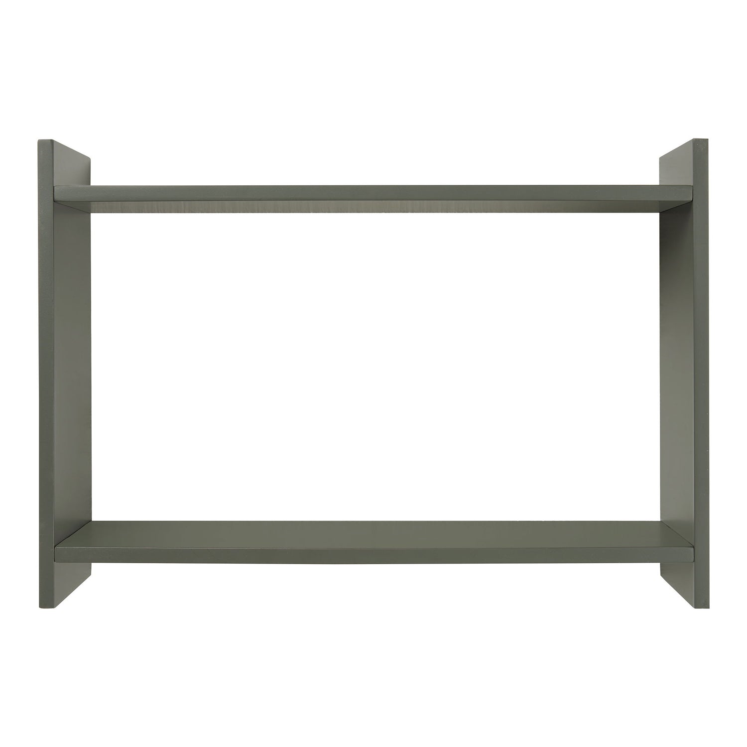 Prateleira de parede de Bamberg - prateleira de parede, verde 50x14.5x35 cm