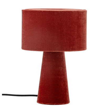 Bloomingville Emmie Table Lamp, vermelho, poliéster