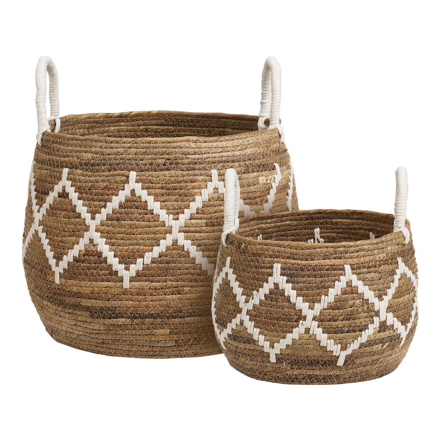 Altea Curva - Curva, trança de banana, natureza/conjunto branco crua de 2