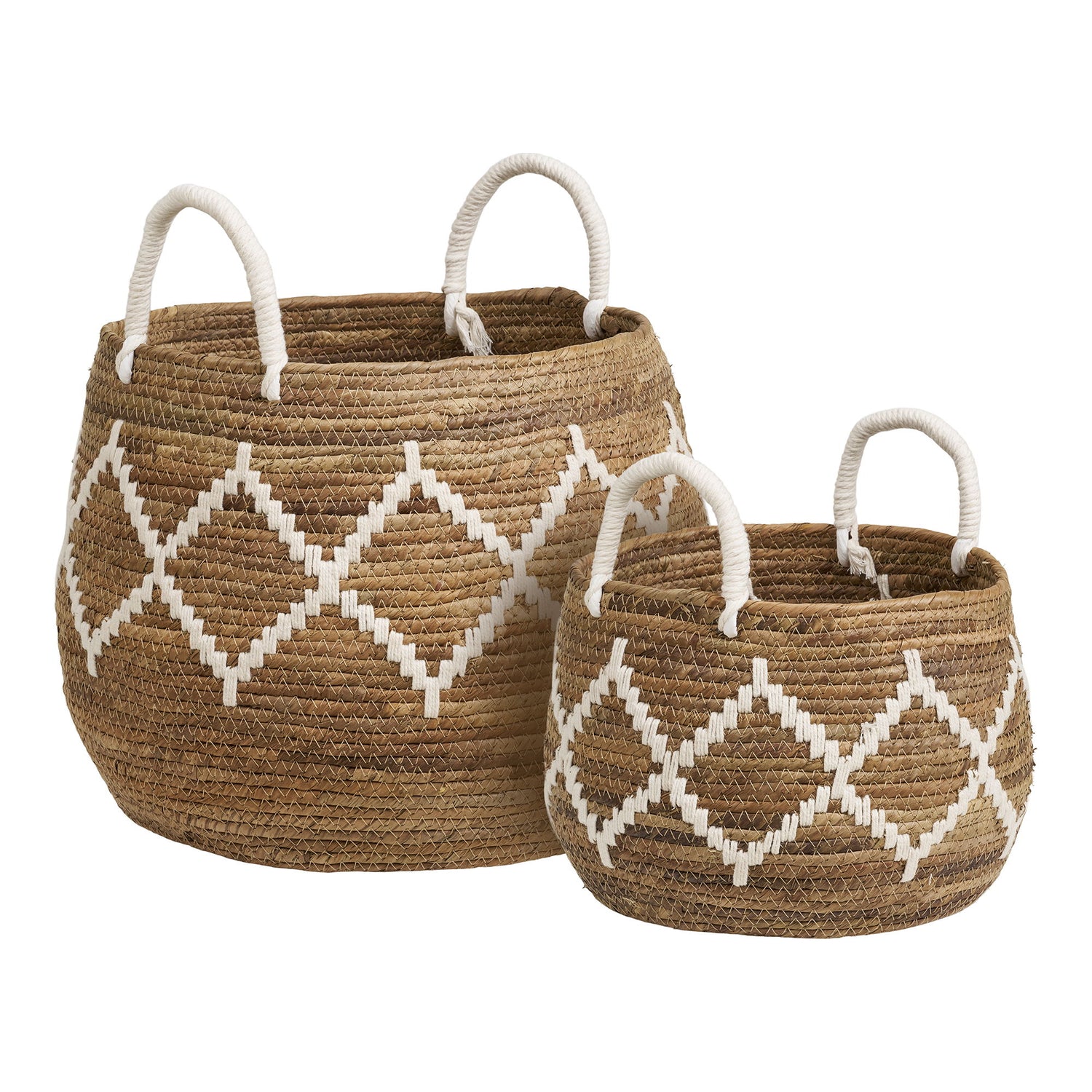 Altea Curva - Curva, trança de banana, natureza/conjunto branco crua de 2