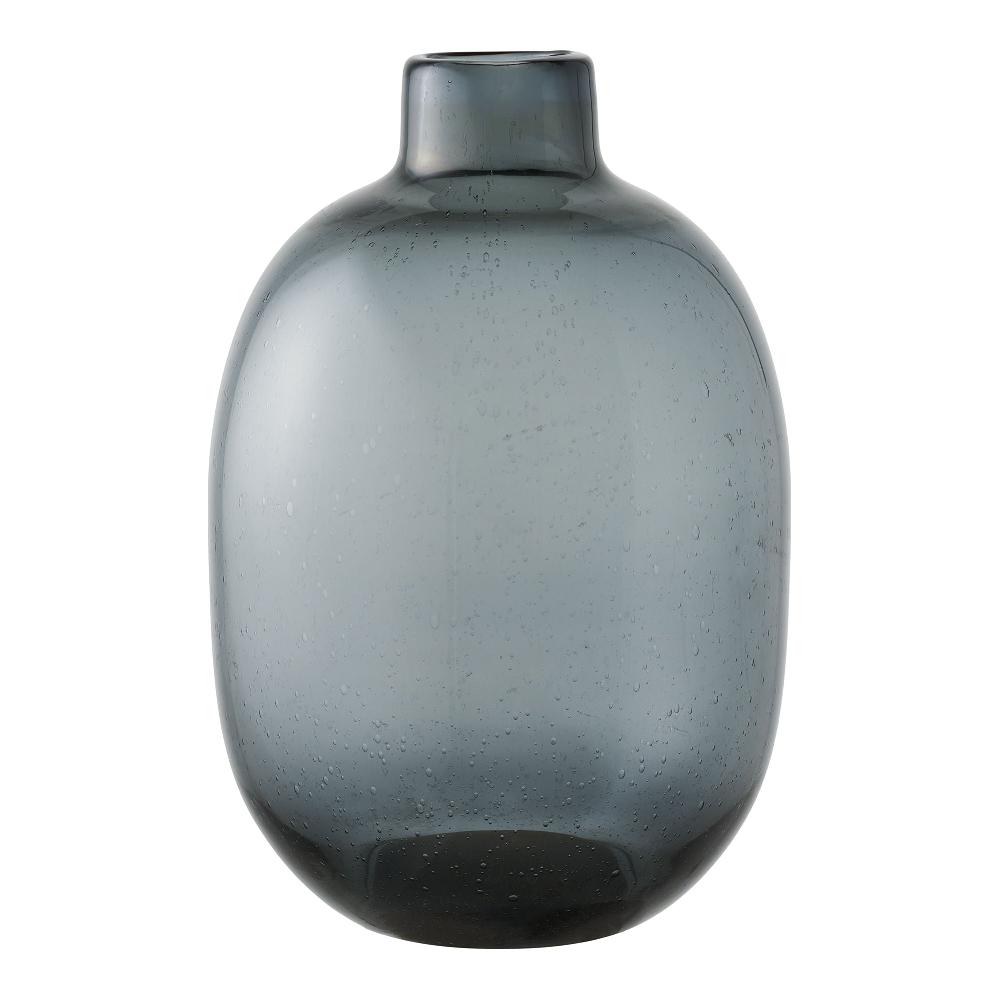 Vaso - vaso, vidro, preto fumado Ø23x35 cm