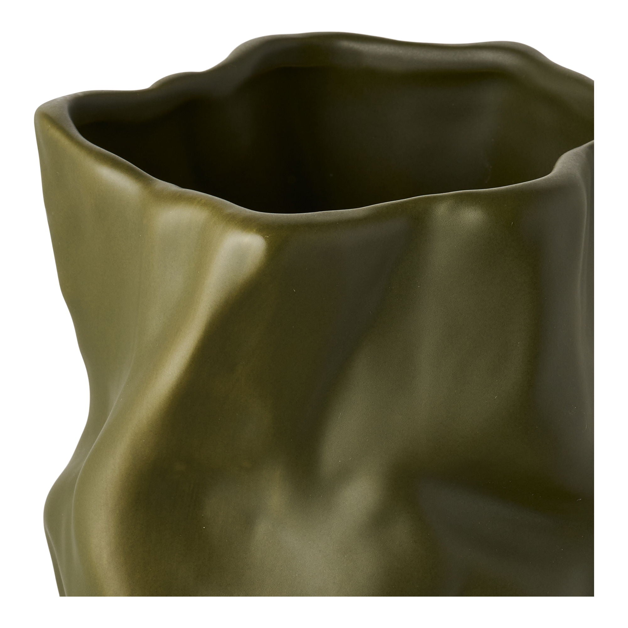 Vaso - vaso, cerâmica, verde Ø15x25.5 cm