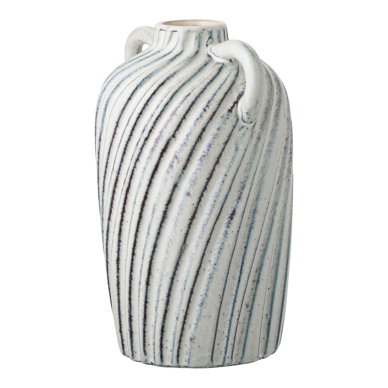 Vaso - vaso, cerâmica, azul 15,5x14x22 cm