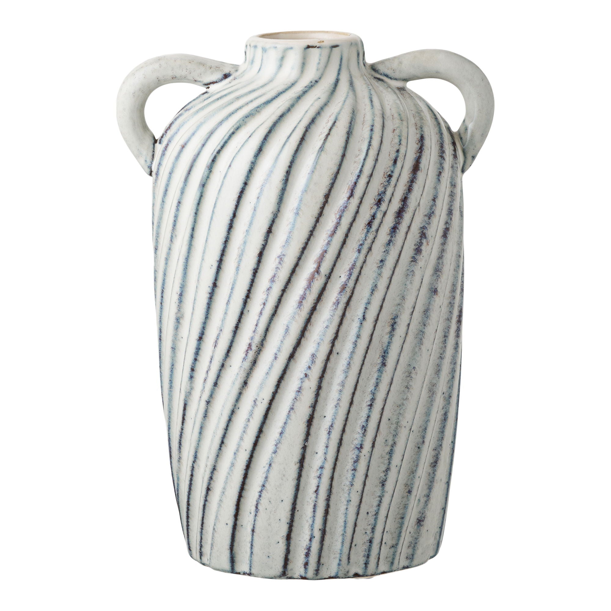 Vaso - vaso, cerâmica, azul 15,5x14x22 cm