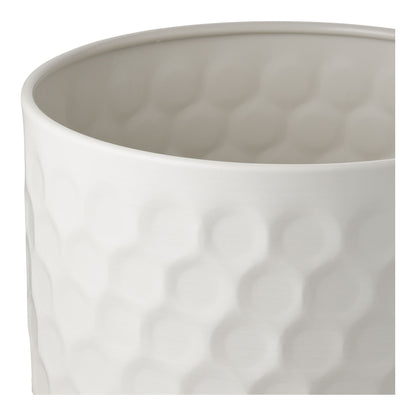 Pote de ervas - panela de ervas, aço, branco Ø24.5x21 cm