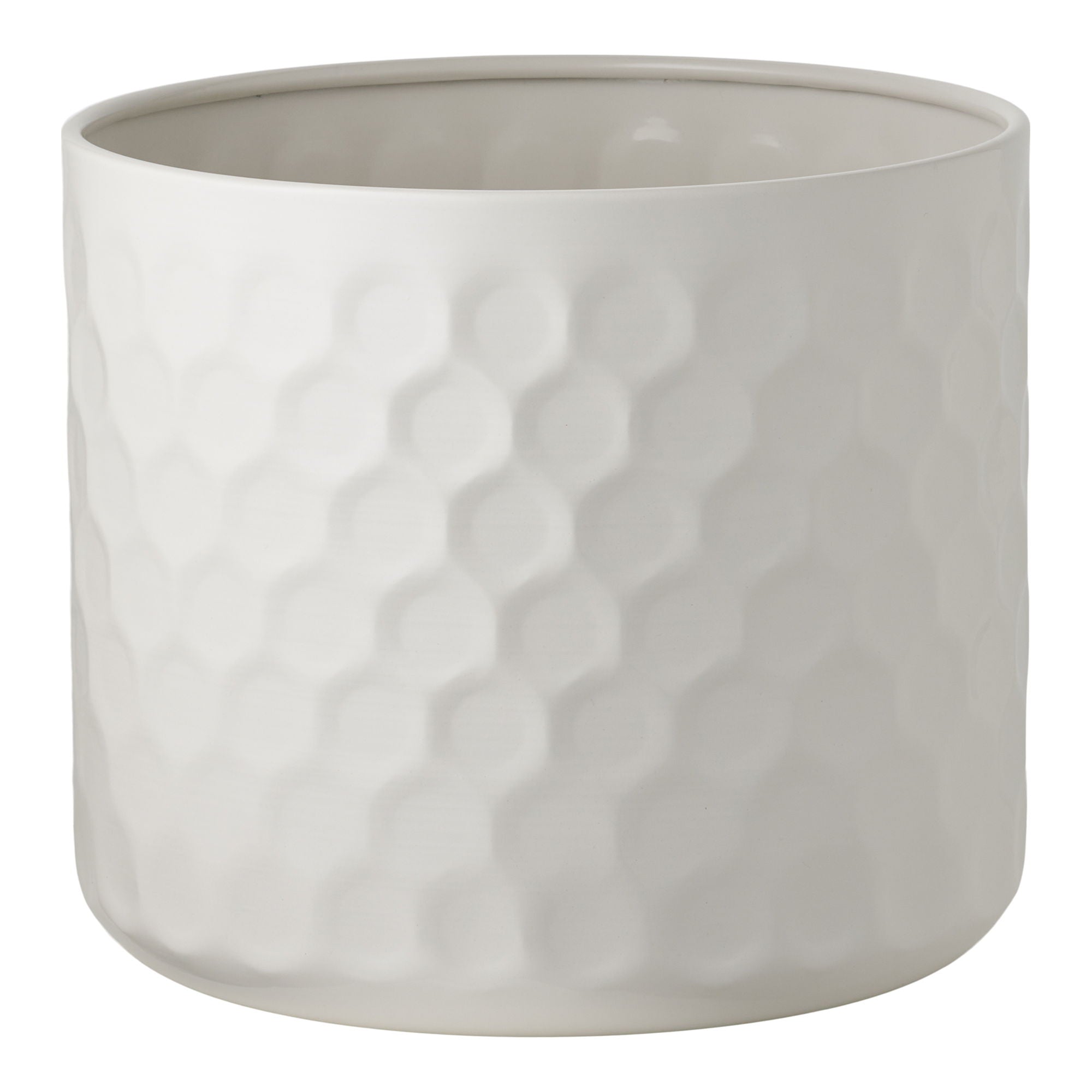 Pote de ervas - panela de ervas, aço, branco Ø24.5x21 cm