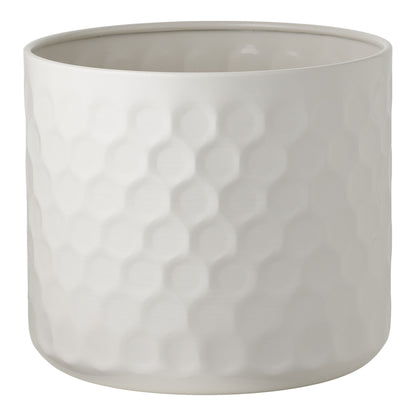 Pote de ervas - panela de ervas, aço, branco Ø24.5x21 cm