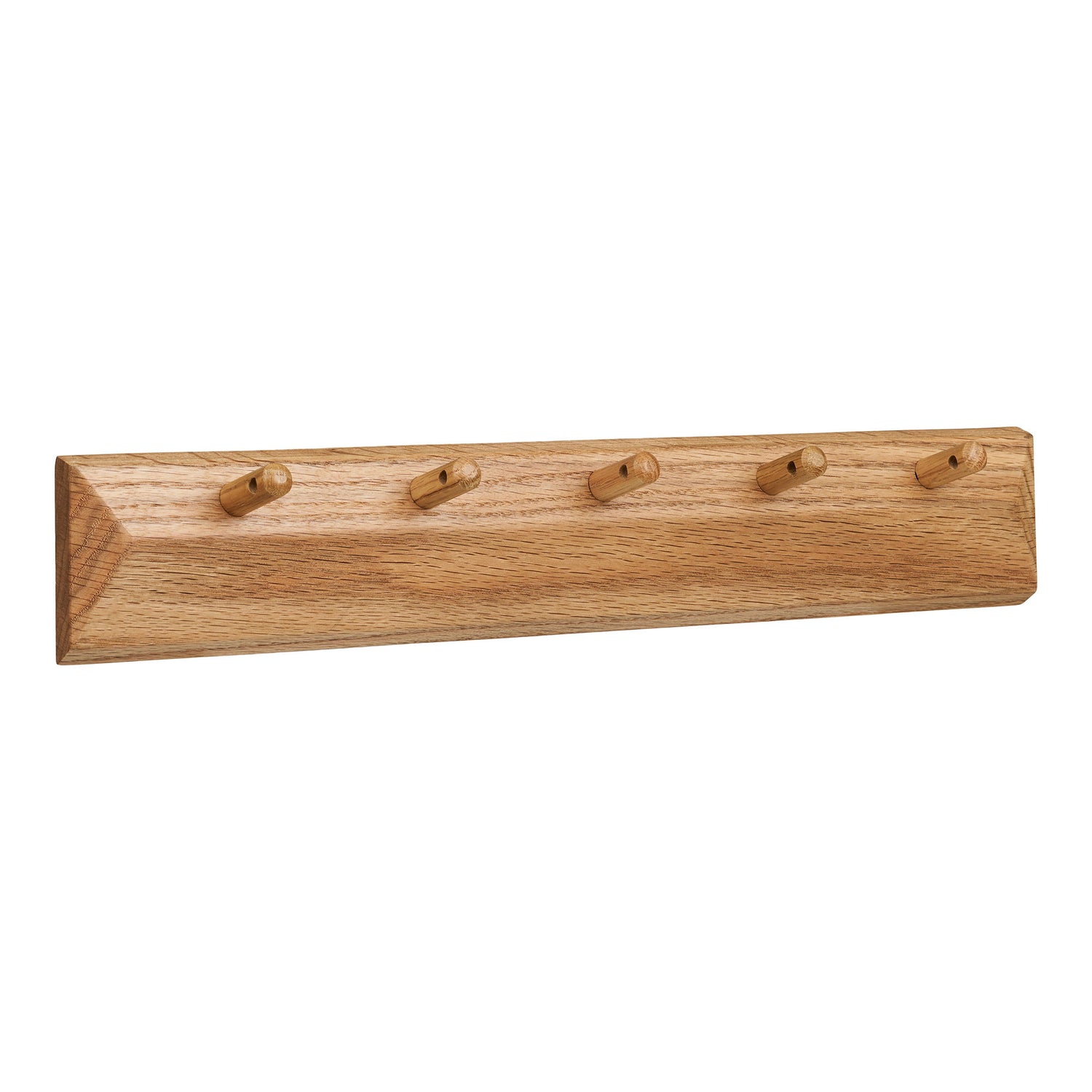 Barco ganchos com 5 ganchos - ganchos com 5 ganchos, Oak 50x8,5 cm