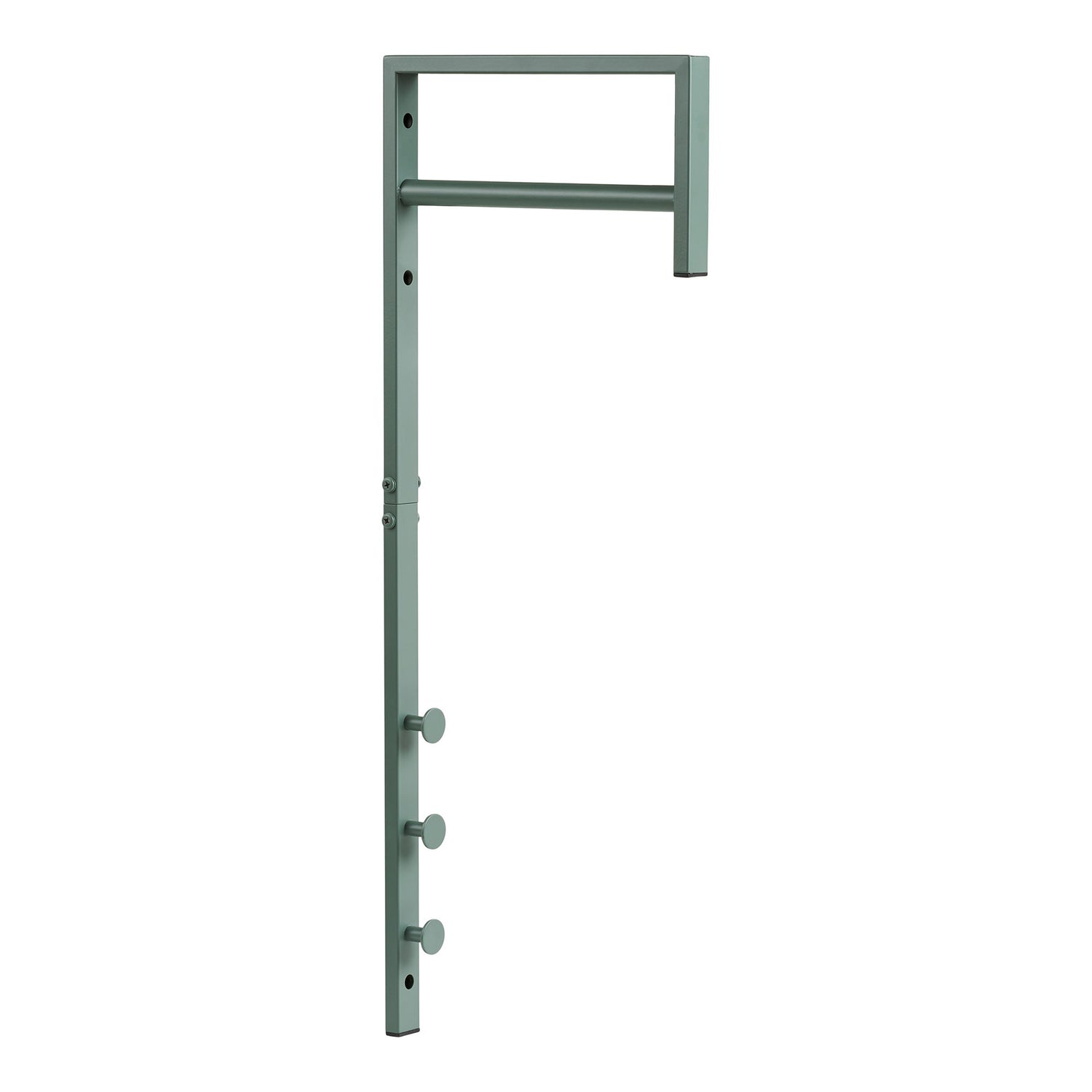 Rack de roupas Trento - Racking Rack, metal, verde 3x30x82 cm