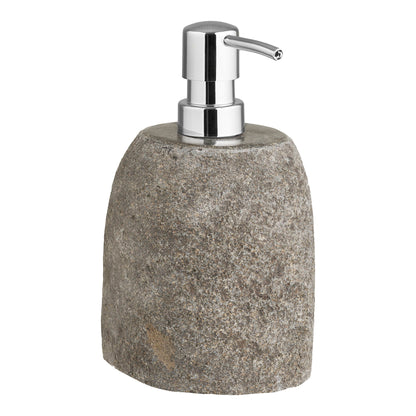 Dispensador de sabão GARA - Dispensador de sabão, Riverstone, Nature 11x8x18 cm