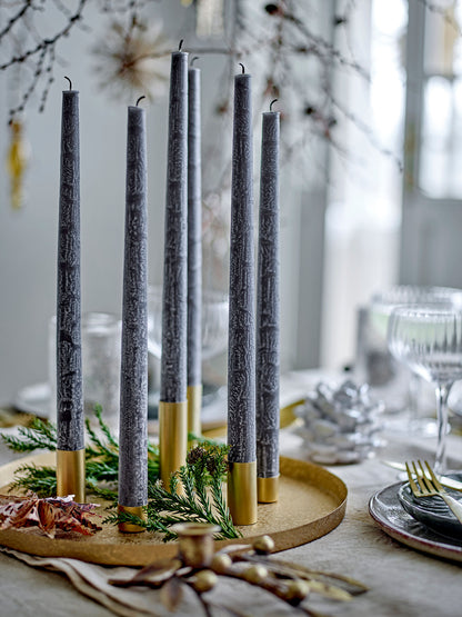 Bloomingville Maxime Candlestick, ouro, metal