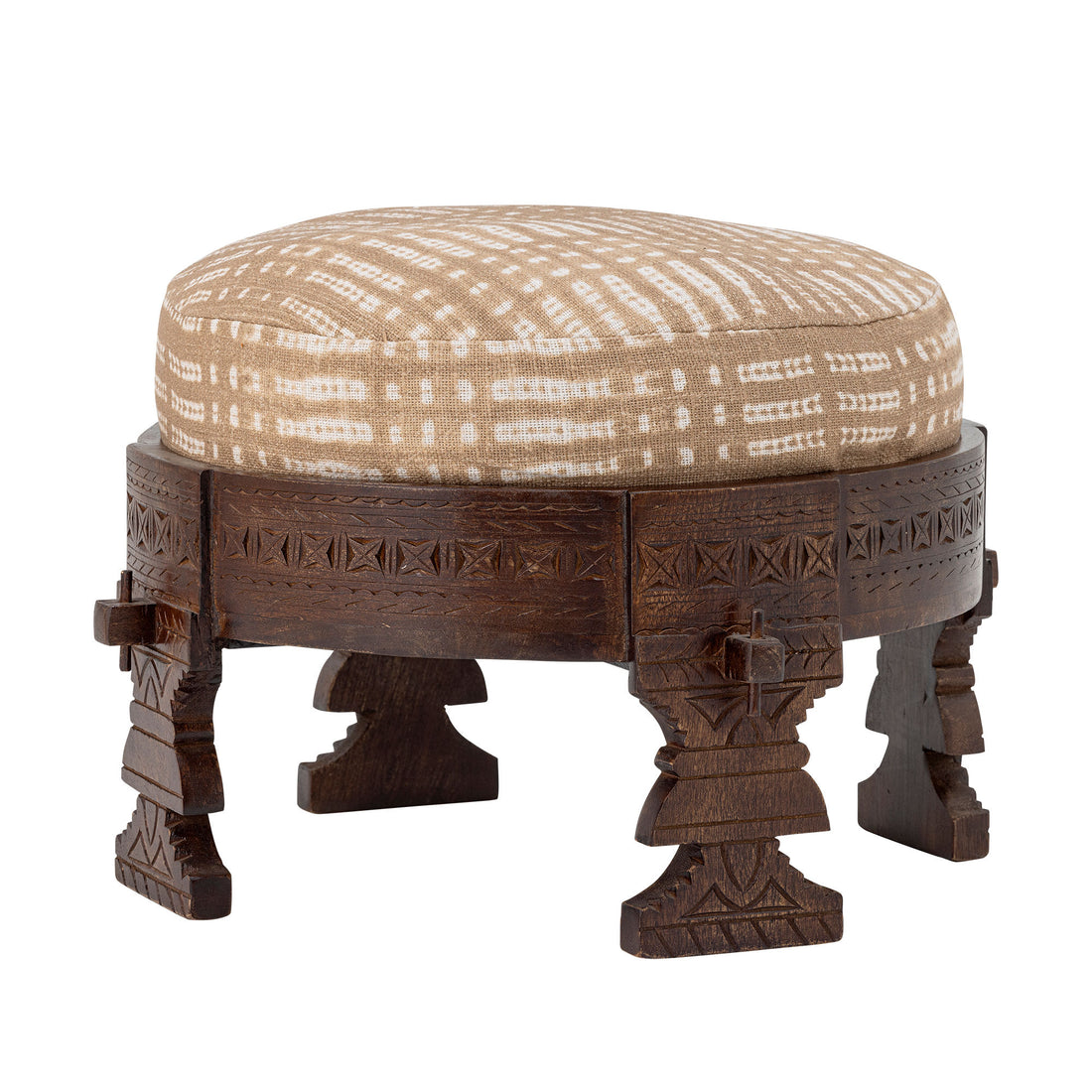 Coleção criativa Paloma Stool, Brown, Mango