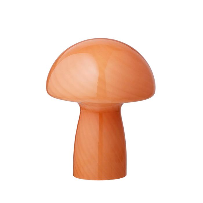 Bahne - Lâmpada de Fúngica - Lâmpada de mesa de cogumelos, laranja - H23 cm.