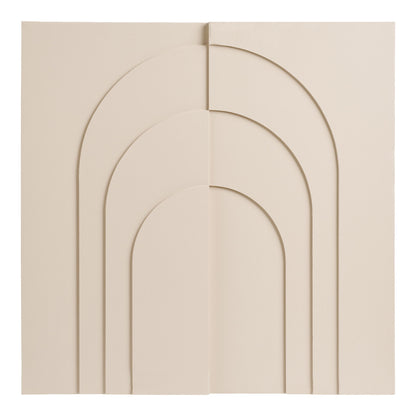 Decoração de parede INA - decoração de parede, bege 60x60 cm