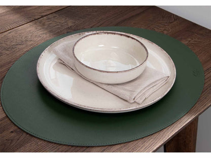 Tampa oval guardana // verde pu - macio