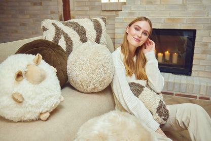 Almofada de ovelha fofa | Ø28cm