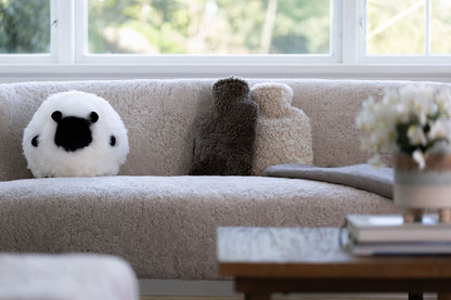 Ovelha fofa | Pele de cordeiro da Nova Zelândia | Ø20cm | Ø26cm | Ø34cm