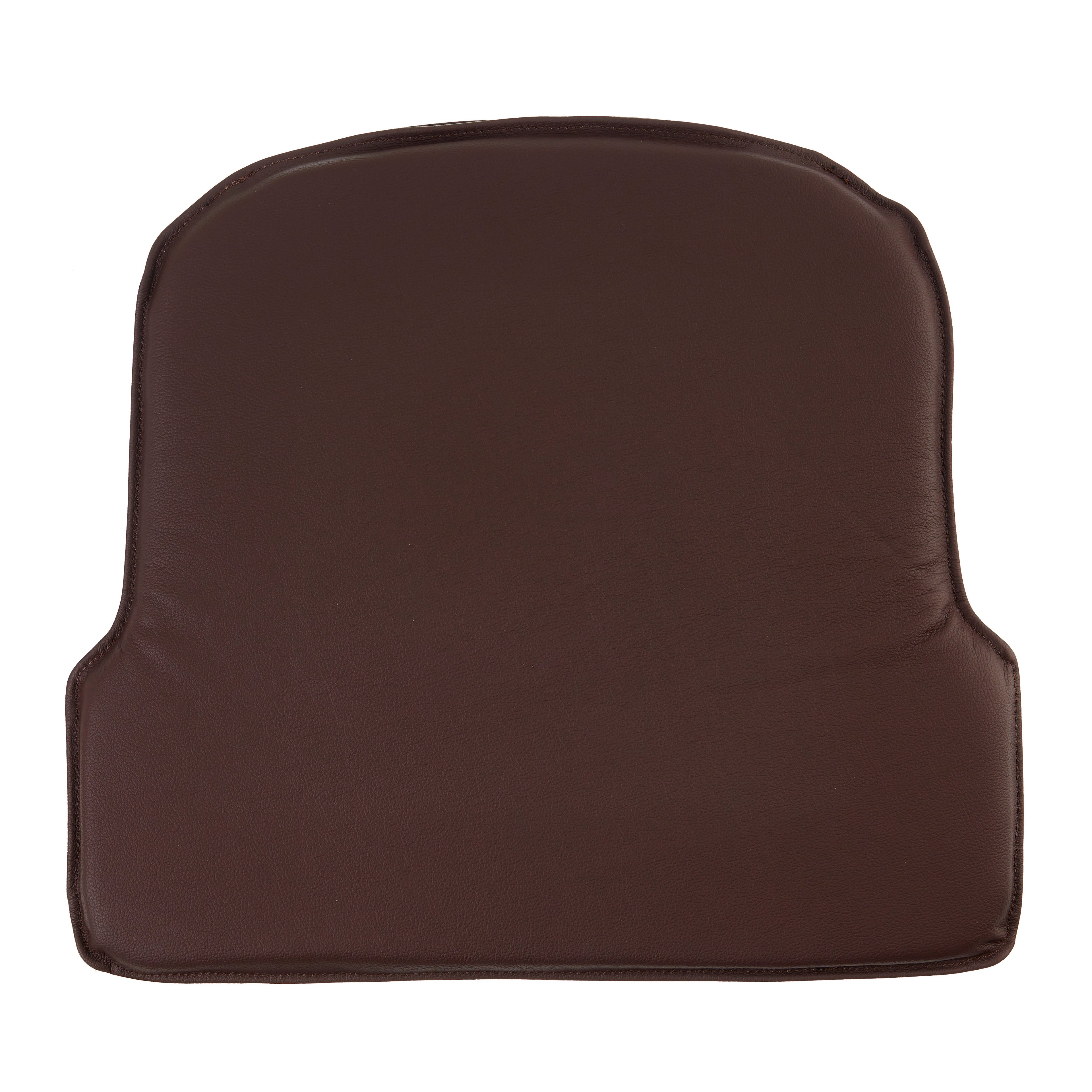 Almofada de couro marrom escuro de luxo para a cadeira de balanço de farstup modelo 183