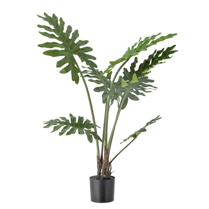 Bloomingville Philodendron Plant, verde, flores artificiais
