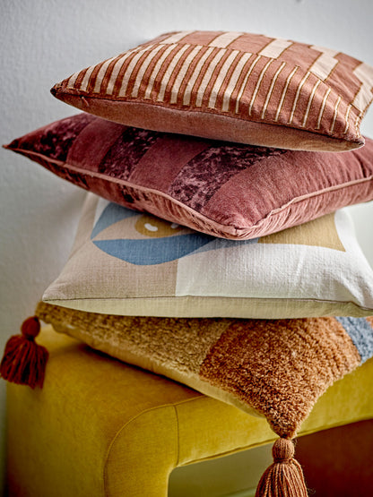 Almofada Bloomingville Cowes, marrom, algodão oeko-tex®