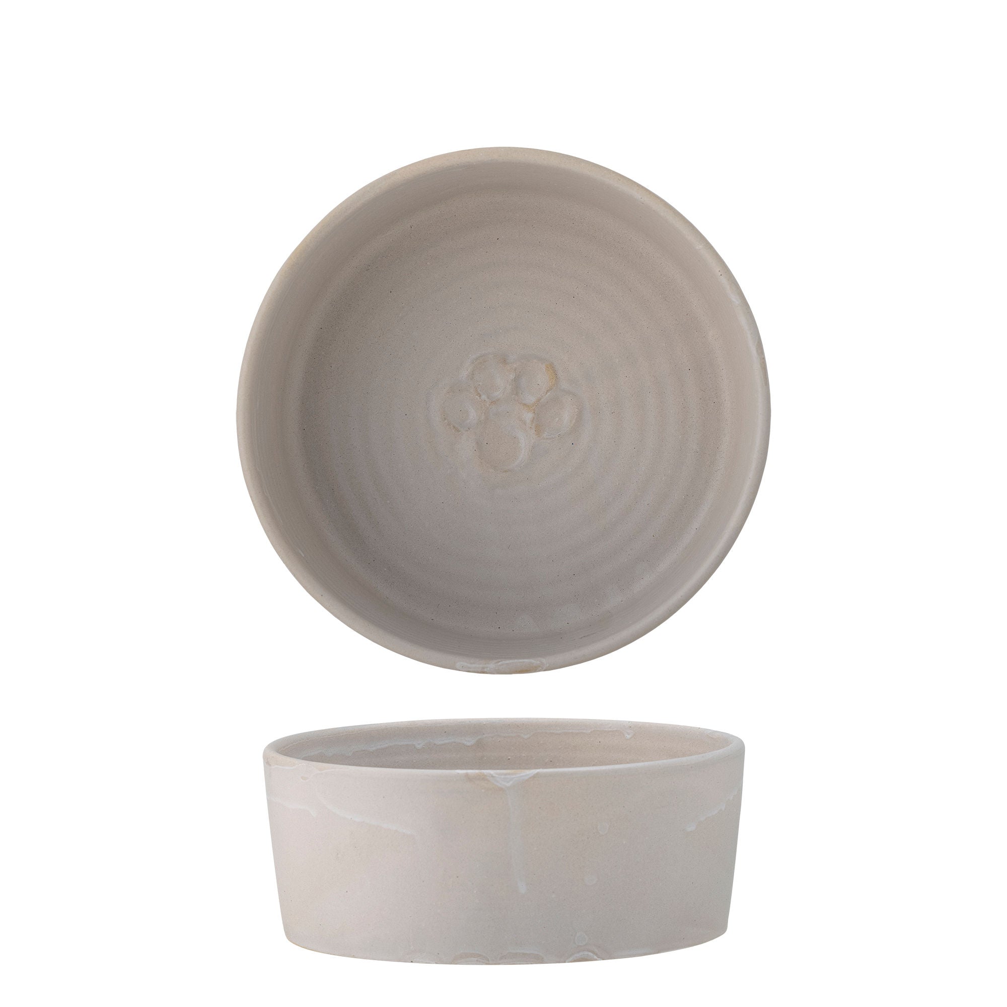 Bloomingville Buddy Bowl, branco, grés