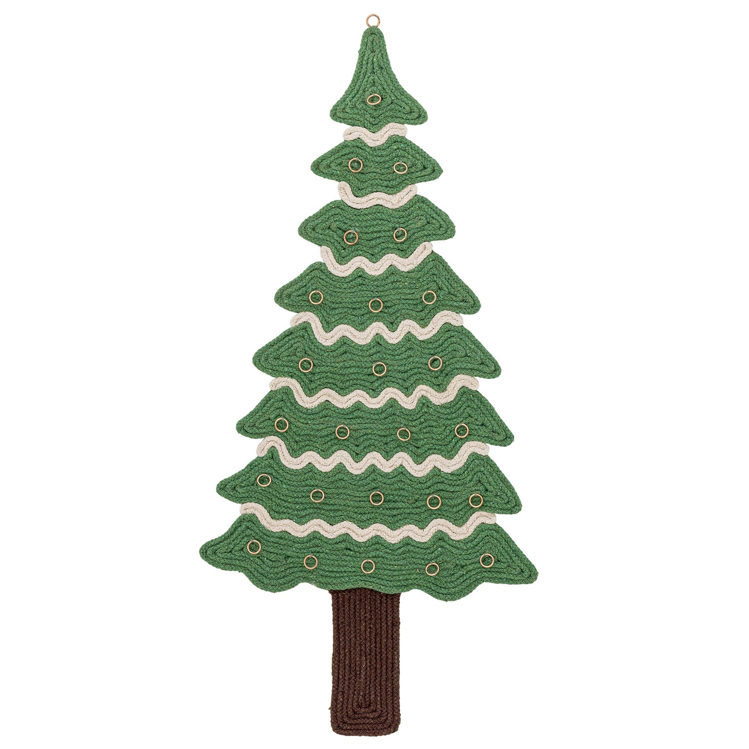 Calendário de Bloomingville Douglas, verde, algodão