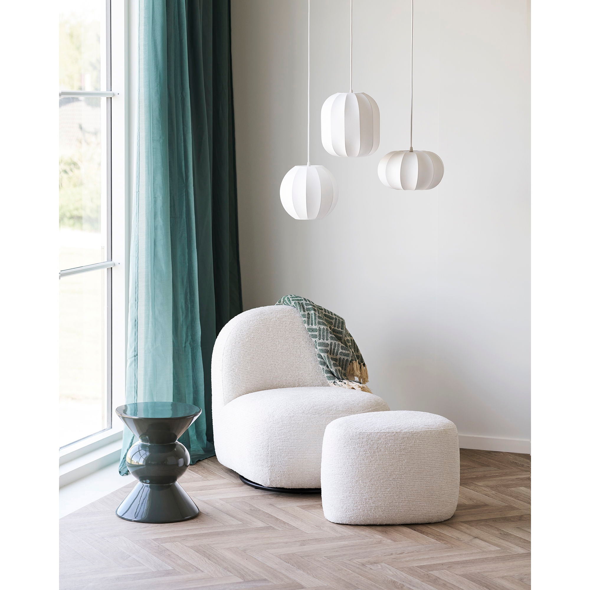 Coventry Pingente - pendente, branco Ø25 cm