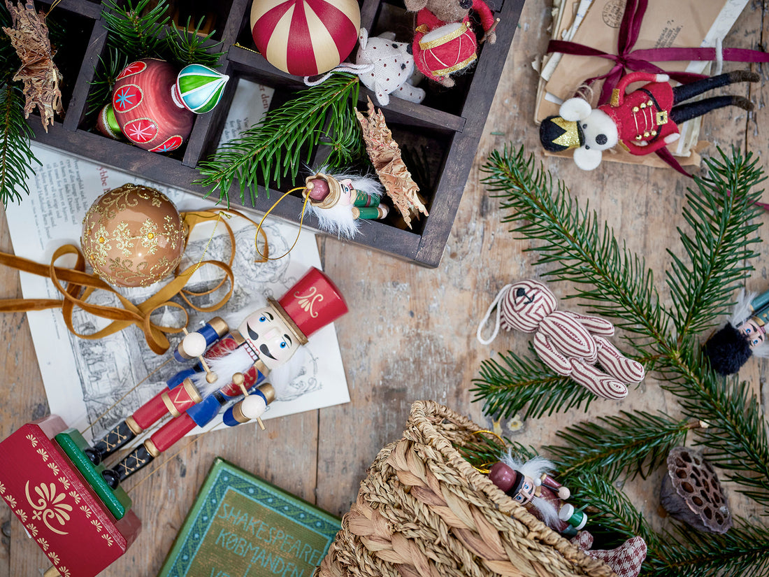 Ornamento de Estrela de Bloomingville, Natureza, FSC® Mix, Paper