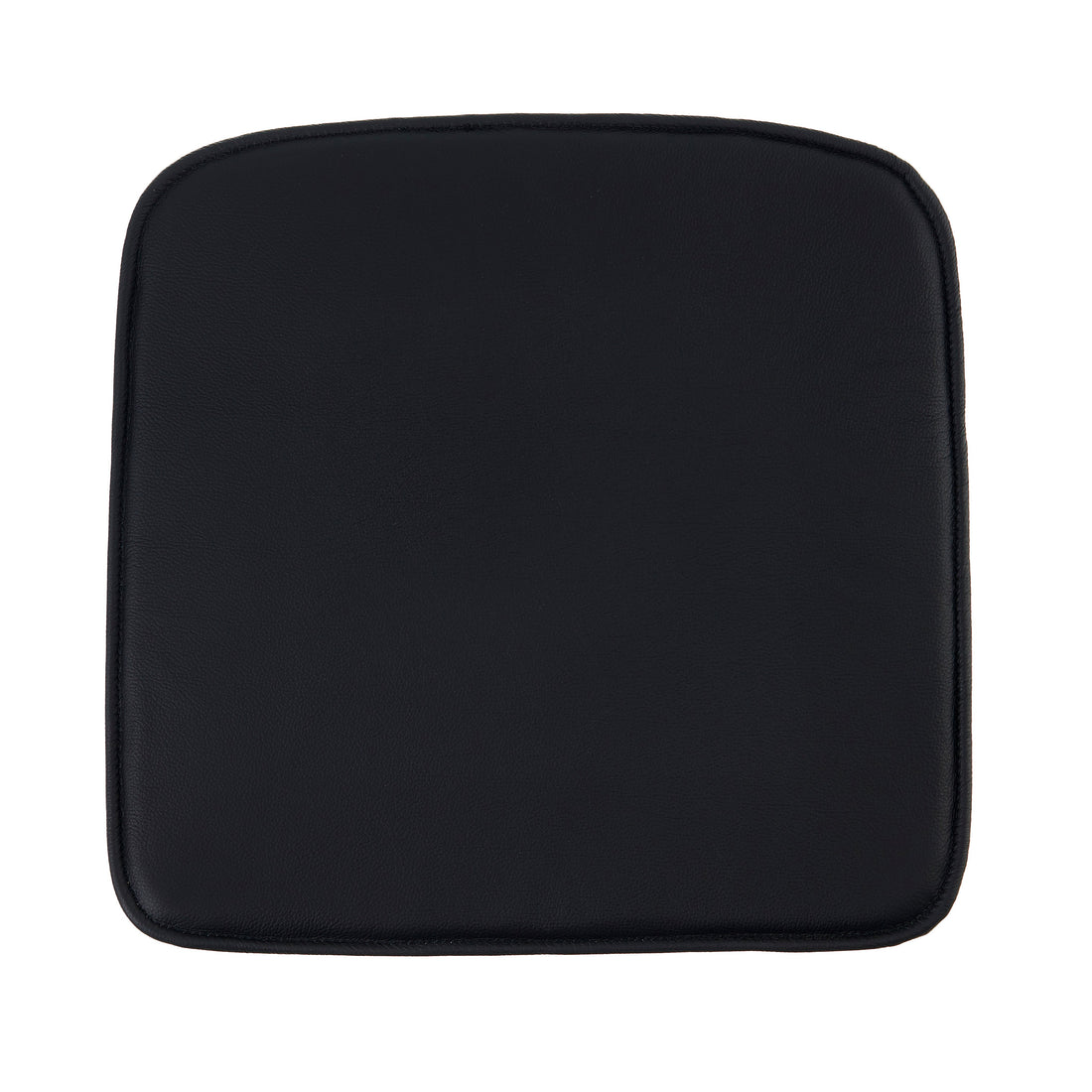 Almofada de couro preto de luxo para a cadeira de poltrona de fibra muto