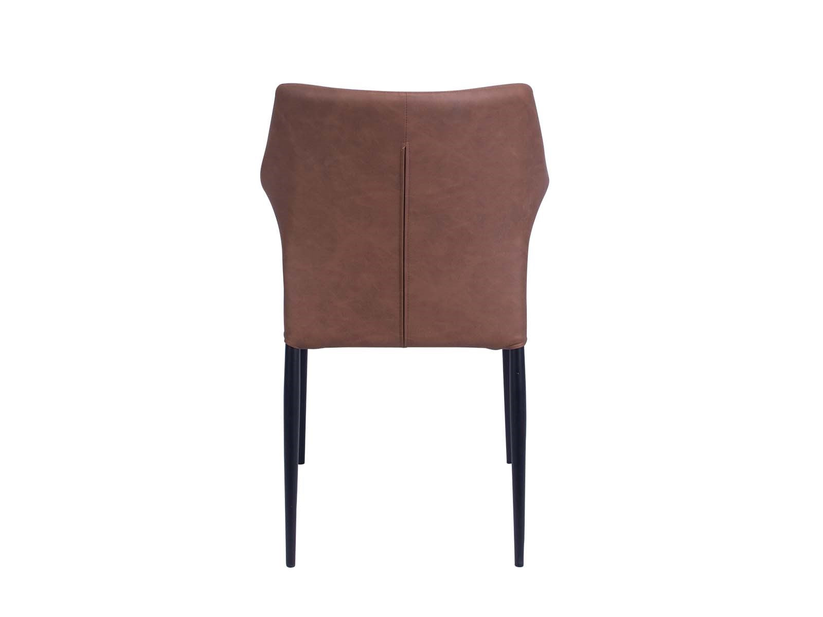 Cadeira de mesa de jantar Runa, Cognac