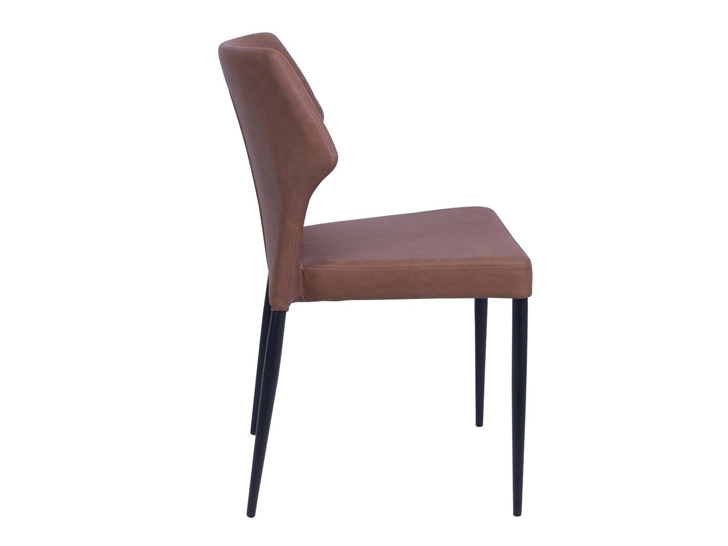 Cadeira de mesa de jantar Runa, Cognac