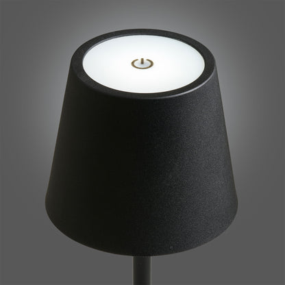 Lâmpada de mesa de Bradford - Lâmpada de mesa, metal, recarregável, preto