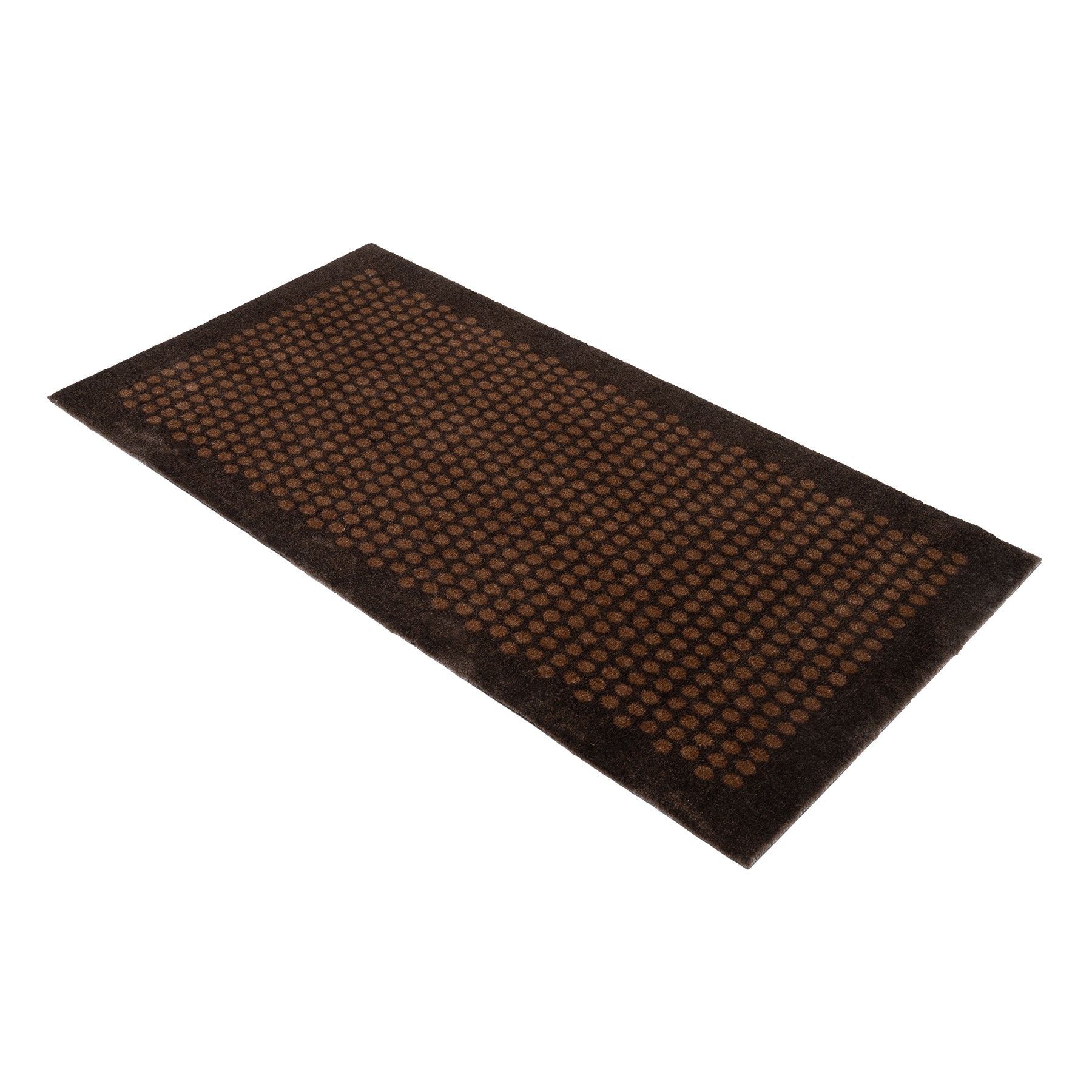 Notícias - Carpete/Must 67 x 120 cm - Dot/Cognac -Dark Brown