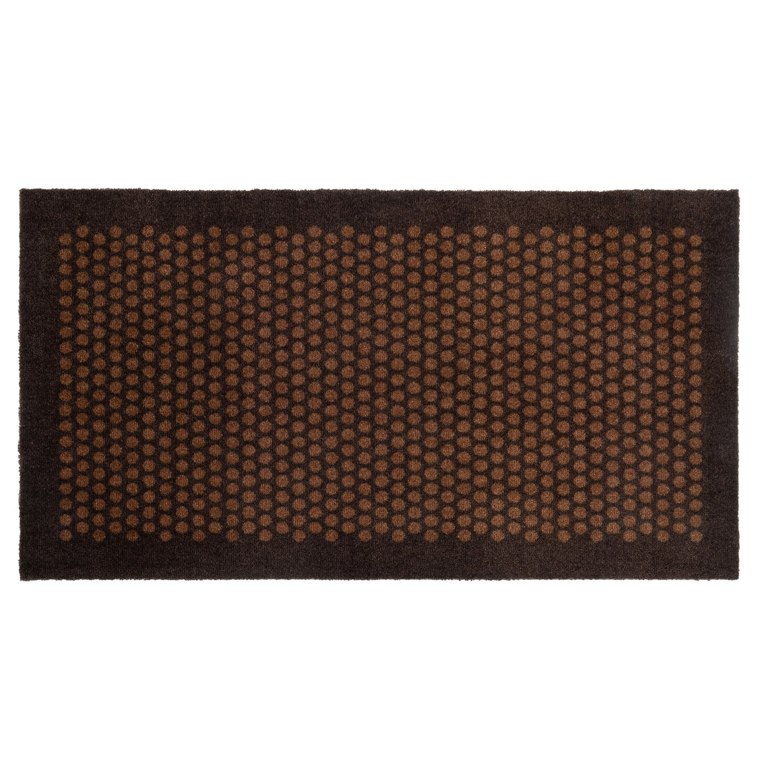 Notícias - Carpete/Must 67 x 120 cm - Dot/Cognac -Dark Brown