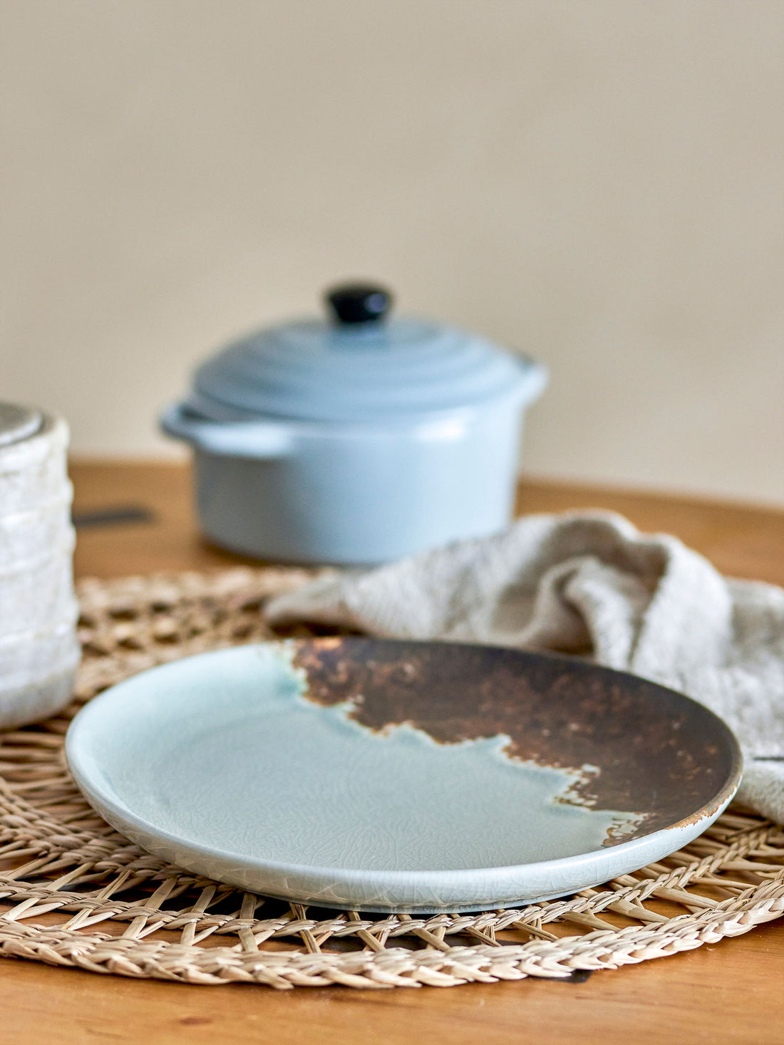 Conjunto de café da manhã de Bloomingville Paula, marrom, grés