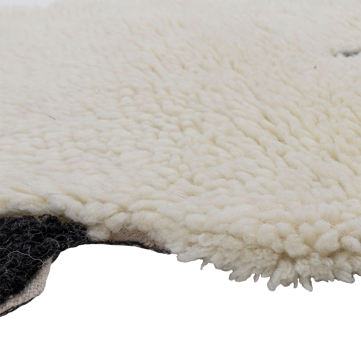 Bloomingville Mini Dolly Rug, branco, lã