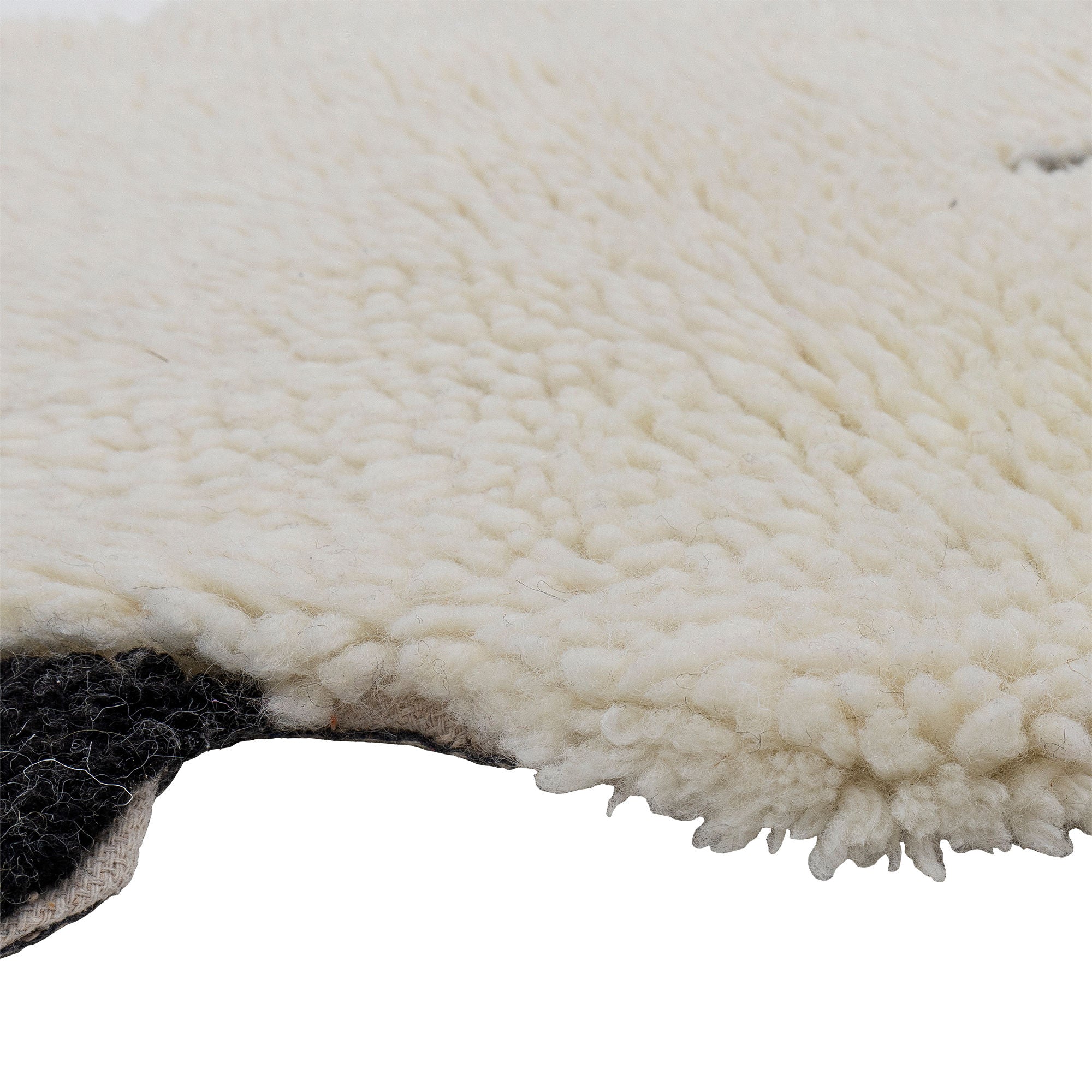 Bloomingville Mini Dolly Rug, branco, lã