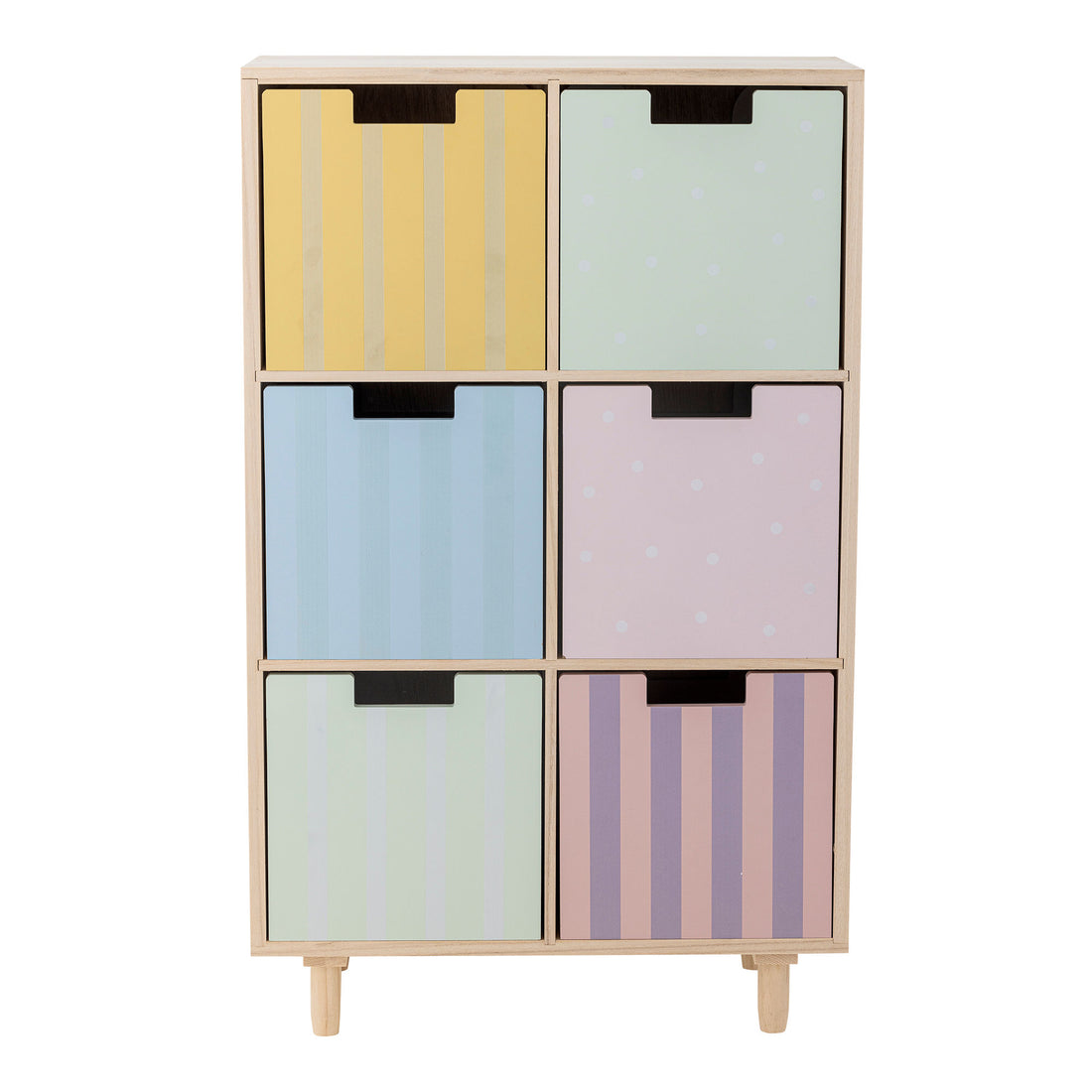 Bloomingville Mini Calle Bookcase com gavetas, natureza, imperador
