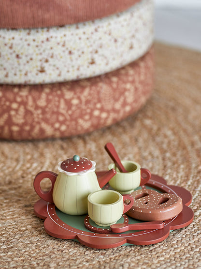 Bloomingville Mini Bette Toys, Kitchen Conjunto, Brown, FSC®100%, MDF